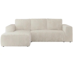 Ecksofa Beige mit Schlaffunktion Trentino ¦ beige ¦ Maße (cm): B: 266 H: 89
