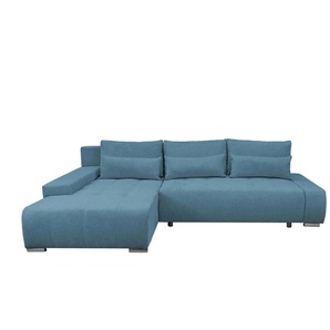 Ecksofa Bloom | blau | 267 cm | 85 cm |