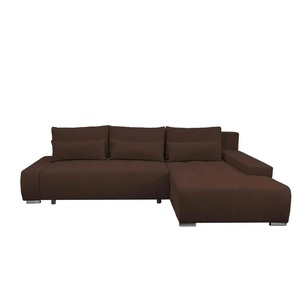 Ecksofa Bloom | braun | 267 cm | 85 cm |