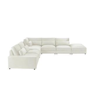 Ecksofa  Branna ¦ beige ¦ Maße (cm): B: 412 H: 88 T: 386.0