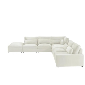 Ecksofa  Branna ¦ beige ¦ Maße (cm): B: 412 H: 88 T: 386.0