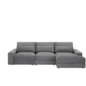 Ecksofa  Branna ¦ grau ¦ Maße (cm): B: 322 H: 88 T: 164.0