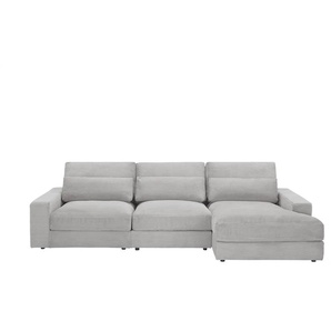 Ecksofa  Branna ¦ grau ¦ Maße (cm): B: 322 H: 88 T: 164.0