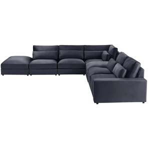 Ecksofa  Branna ¦ grau ¦ Maße (cm): B: 412 H: 88 T: 386.0