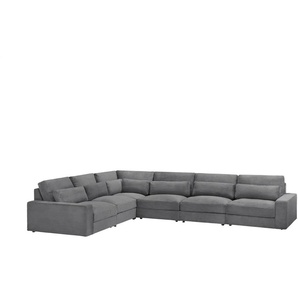 Ecksofa Branna - grau - Materialmix - 412 cm - 88 cm - cm 322,0 | Möbel Kraft