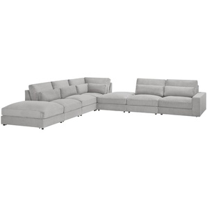 Ecksofa  Branna ¦ grau ¦ Maße (cm): B: 412 H: 88 T: 386.0
