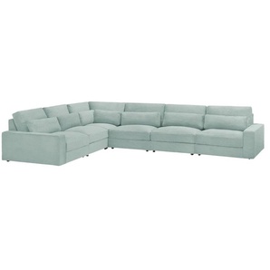 Ecksofa Branna - grün - Materialmix - 412 cm - 88 cm - cm 322,0 | Möbel Kraft