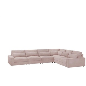 Ecksofa Branna - rosa/pink - Materialmix - 412 cm - 88 cm - cm 322,0 | Möbel Kraft