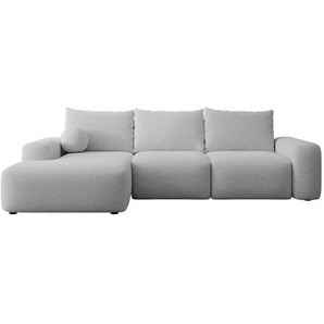 Selsey Ecksofa mit Schlaffunktion Carnos ¦ grau ¦ Maße (cm): B: 264 H: 82