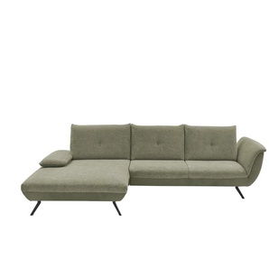Ecksofa  Celine ¦ grün ¦ Maße (cm): B: 316 H: 90 T: 244.0