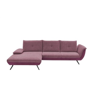 Ecksofa Celine ¦ lila/violett ¦ Maße (cm): B: 316 H: 90 T: 190.0