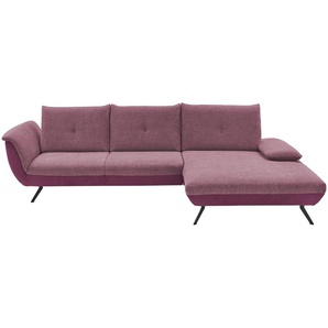 Ecksofa   Celine  ¦ lila/violett ¦ Maße (cm): B: 316 H: 90 T: 190.0