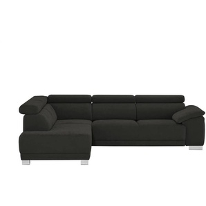 Ecksofa  Chocolo ¦ schwarz ¦ Maße (cm): B: 270 H: 76 T: 205.0