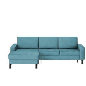 Ecksofa  Coline Move ¦ türkis/petrol ¦ Maße (cm): B: 258 H: 85 T: 185.0