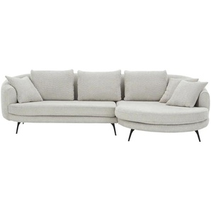 Ecksofa  Corso ¦ silber ¦ Maße (cm): B: 296 H: 75 T: 148.0