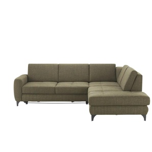 Ecksofa Cosima II ¦ grün ¦ Maße (cm): B: 284 H: 90 T: 249.0