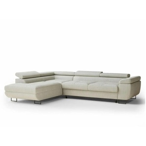 Ecksofa | creme | 277 cm | 100 cm |