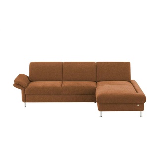 Ecksofa Diva Lounge Vital ¦ orange ¦ Maße (cm): B: 265 H: 85 T: 205.0
