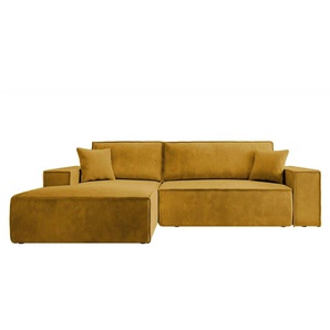 Ecksofa  Farese  ¦ gelb ¦ Maße (cm): B: 267 H: 85