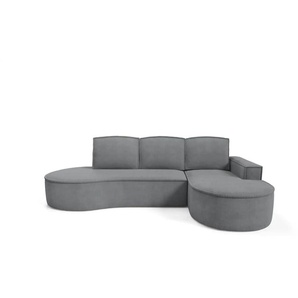 Ecksofa Flow ¦ grau ¦ Maße (cm): B: 277 H: 88