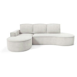 Ecksofa  Flow ¦ weiß ¦ Maße (cm): B: 277 H: 88