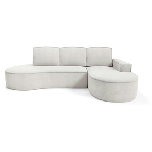 Ecksofa  Flow ¦ weiß ¦ Maße (cm): B: 277 H: 88