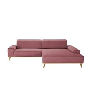 Ecksofa  Fred ¦ rot ¦ Maße (cm): B: 298 H: 84 T: 203.0