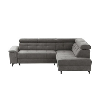 Ecksofa Frieda ¦ grau ¦ Maße (cm): B: 271 H: 87 T: 207.0