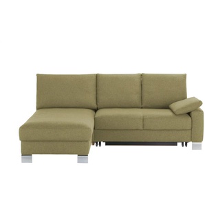 Ecksofa  Fürth ¦ grün ¦ Maße (cm): B: 218 H: 90 T: 180.0