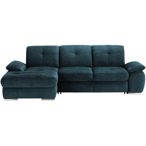 Ecksofa Gladys ¦ blau ¦ Maße (cm): B: 282 H: 103 T: 197.0