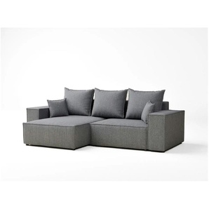 Ecksofa ¦ grau ¦ Maße (cm): B: 255 H: 70