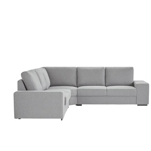 Ecksofa - grau - Materialmix - 280 cm - 90 cm - cm 280,0 | Möbel Kraft