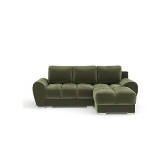 Ecksofa Peebles | grün | 256 cm | 90 cm |
