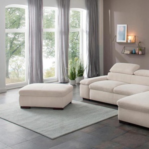 Ecksofa HOME AFFAIRE Alberto L-Form, beige (creme), B:286cm H:73cm T:174cm, 90% Polyester, 10% Polyamid, Luxus-Microfaser ALTARA NUBUCK (100% Polyester), Luxus-Microfaser weich (90% Polyester, 10% Polyamid), Microfaser Antiklederoptik, Sofas, mit