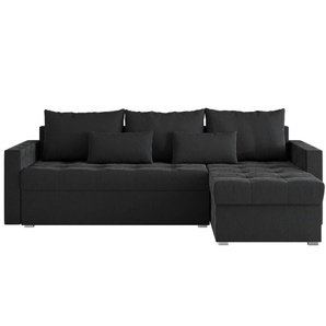 Ecksofa Hot | schwarz | 220 cm | 85 cm |