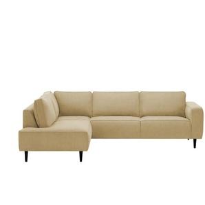 Ecksofa  Jesska ¦ gelb ¦ Maße (cm): B: 260 H: 83 T: 200.0