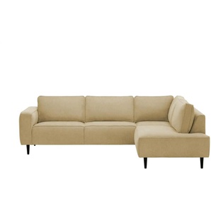 Ecksofa  Jesska ¦ gelb ¦ Maße (cm): B: 260 H: 83 T: 200.0