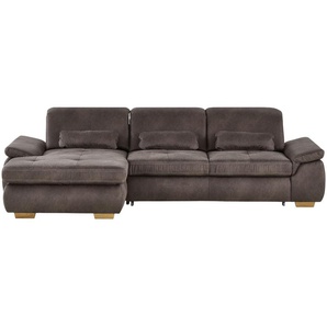 Ecksofa  Kundry ¦ braun ¦ Maße (cm): B: 315 H: 100 T: 195.0