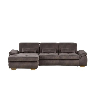 Ecksofa  Kundry ¦ braun ¦ Maße (cm): B: 315 H: 100 T: 195.0