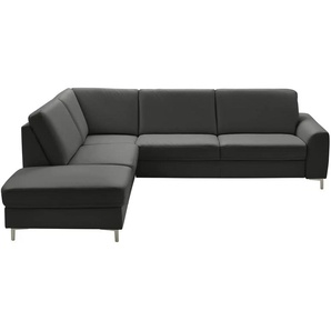 meinSofa Ecksofa Lea ¦ schwarz ¦ Maße (cm): B: 271 H: 92 T: 235.0