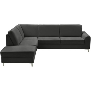 meinSofa Ecksofa  Lea ¦ schwarz ¦ Maße (cm): B: 271 H: 92 T: 235.0