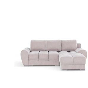 Ecksofa  Peebles ¦ lila/violett ¦ Maße (cm): B: 256 H: 90