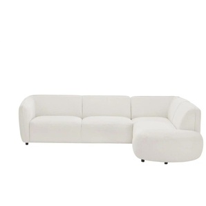 Ecksofa Loures - weiß - Materialmix - 273 cm - 73 cm - cm 230,0 | Möbel Kraft