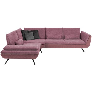 Ecksofa   Luca ¦ rot ¦ Maße (cm): B: 314 H: 88 T: 244