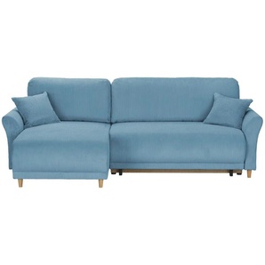 Ecksofa  Malyn II ¦ türkis/petrol ¦ Maße (cm): B: 236 H: 90 T: 147.0