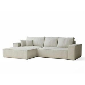 Ecksofa  Maze ¦ creme ¦ Maße (cm): B: 294 H: 70