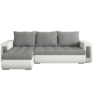 Ecksofa Merlin | weiß | 250 cm | 84 cm |