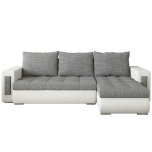 Ecksofa  Merlin  ¦ weiß ¦ Maße (cm): B: 250 H: 84