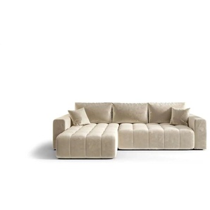 Ecksofa  Milo ¦ beige ¦ Maße (cm): B: 280 H: 85