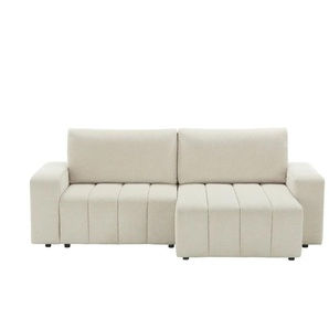 Ecksofa mit Funktion Zoom ¦ beige ¦ Maße (cm): B: 247 H: 74 T: 160.0